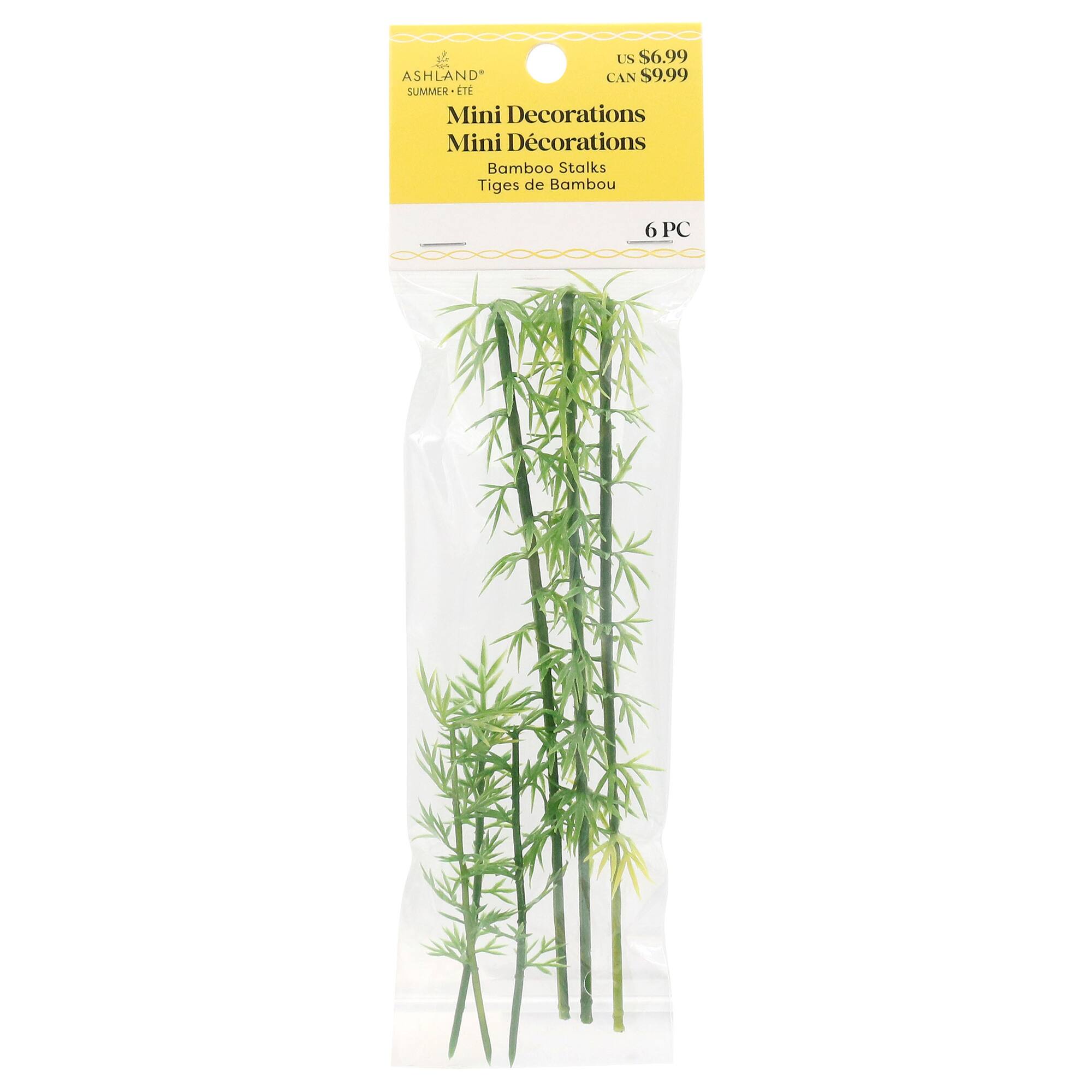 Mini Bamboo Stalk Decoration Set by Ashland®